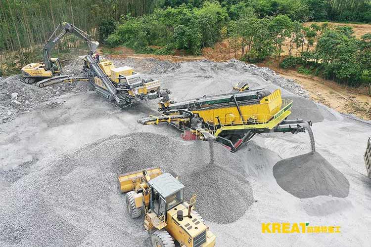 石灰石生產機制砂,選哪款移動破碎篩分設備最佳