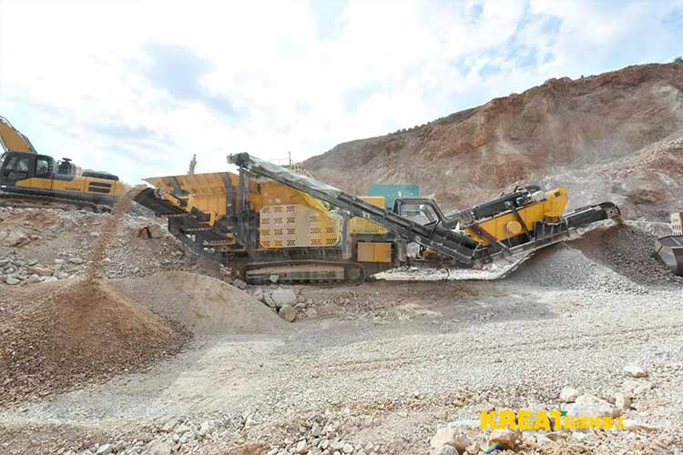 石灰石生產機制砂,選哪款移動破碎篩分設備最佳