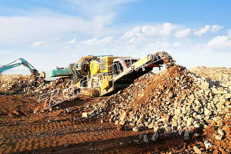 履帶移動顎式破碎站四大常見問題及解決辦法