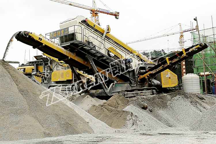 履帶移動篩分站施工過程中出現問題怎么辦?