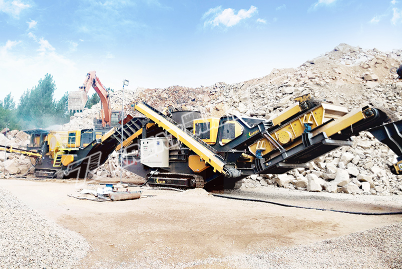 如何讓履帶移動圓錐式破碎站實現高產能?