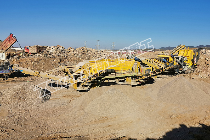 履帶移動水平篩分站六類故障原因及維護方法