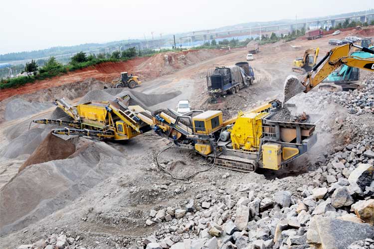 移動反擊式破碎機